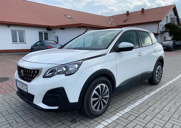 Peugeot 3008 cena 61990 przebieg: 136200, rok produkcji 2017 z Turek małe 596